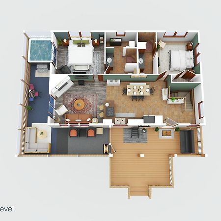 The Moondance Cabin By Lightfoot Stays Vacation Rentals 세비어빌 외부 사진