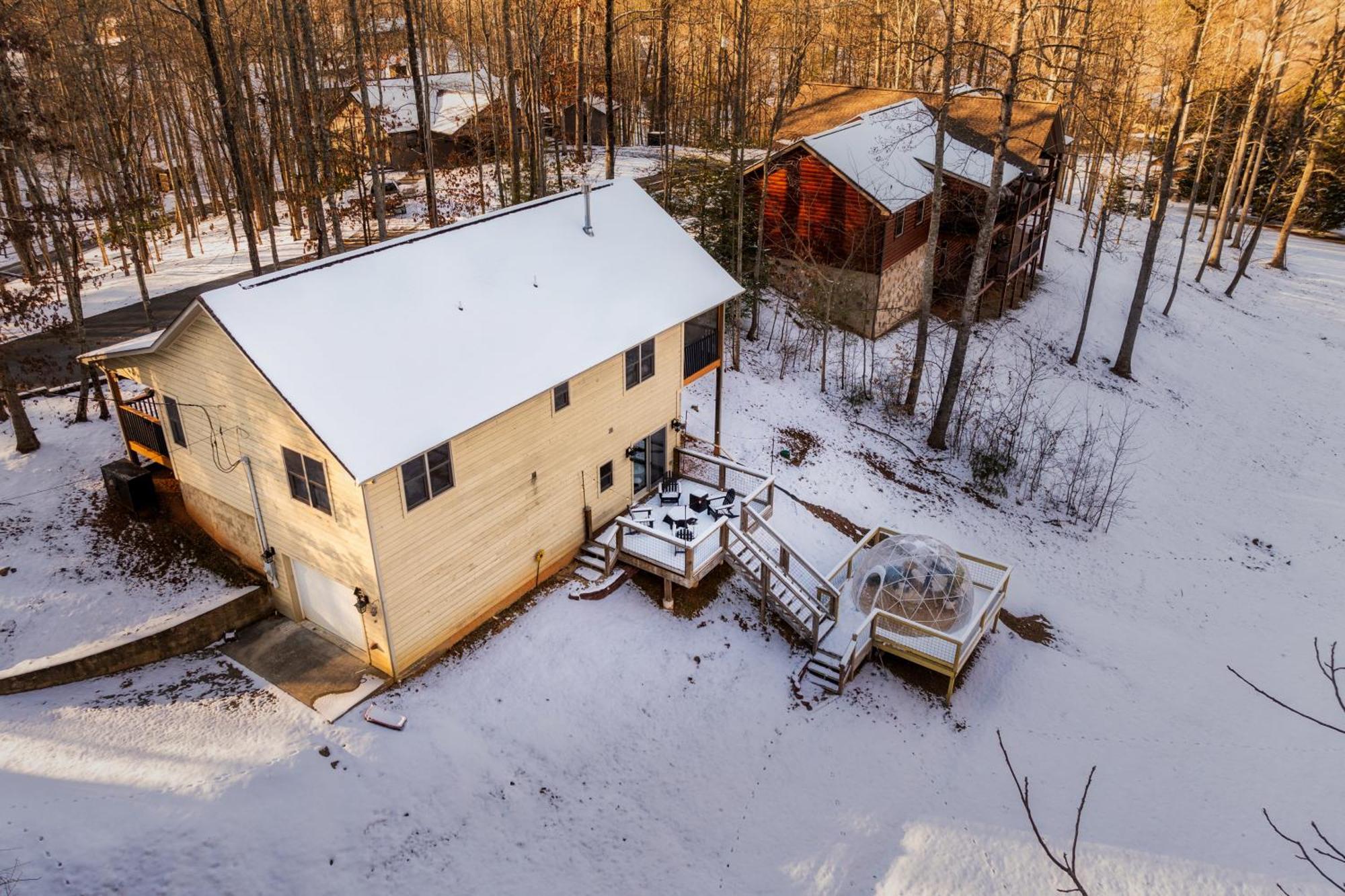 The Moondance Cabin By Lightfoot Stays Vacation Rentals 세비어빌 외부 사진